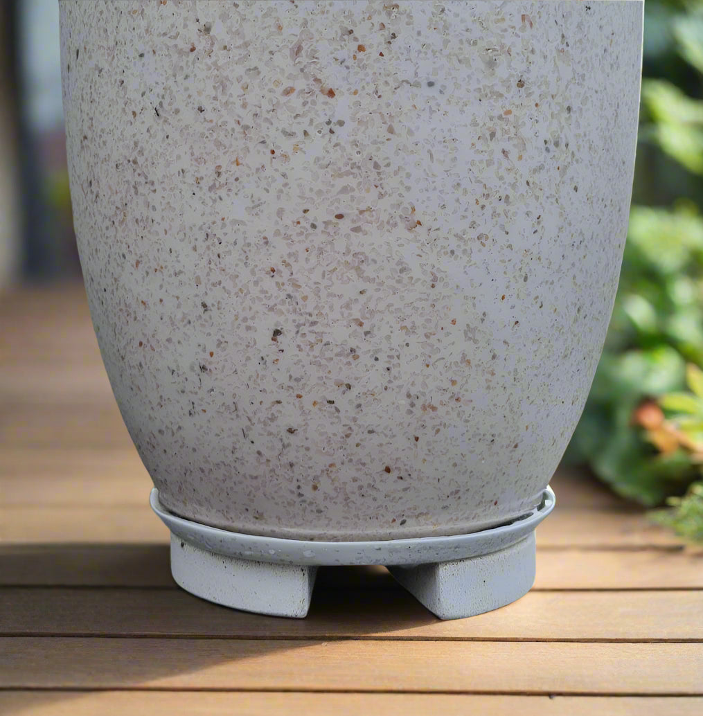 grey plant pot feet Pot Feet – Linda's Place Bundall