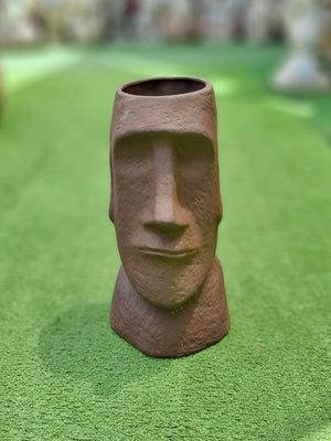 Easter Island Head planter