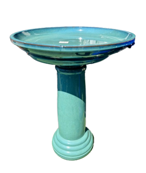 Birdbath Jumbo glazed