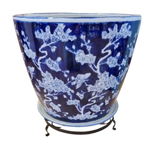 Blossom Planter Jumbo w/saucer