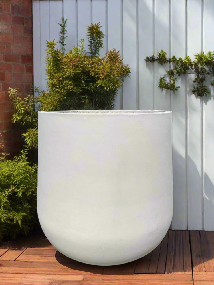 Modern Round Bundy GRC Garden Pot