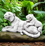 Tiger with Cub 70cm x 37cm