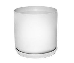 Cylinder Pot with Saucer