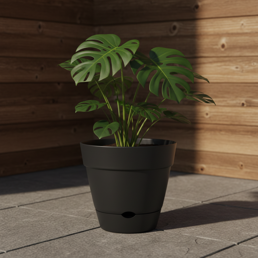 Self Watering Plastic Pots – Linda's Place Bundall