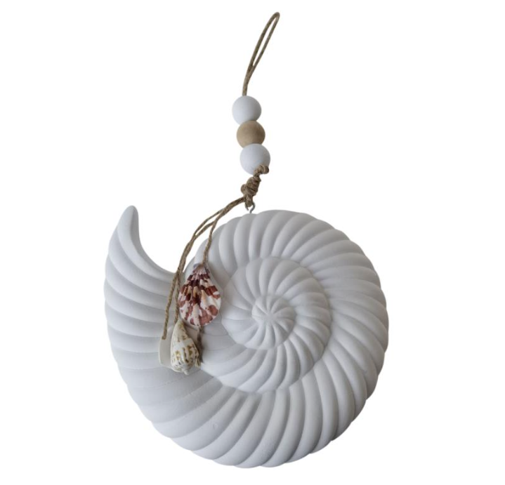 38CM SPIRAL SHELL WALL DECOR