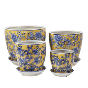 Spring Pot w/saucer