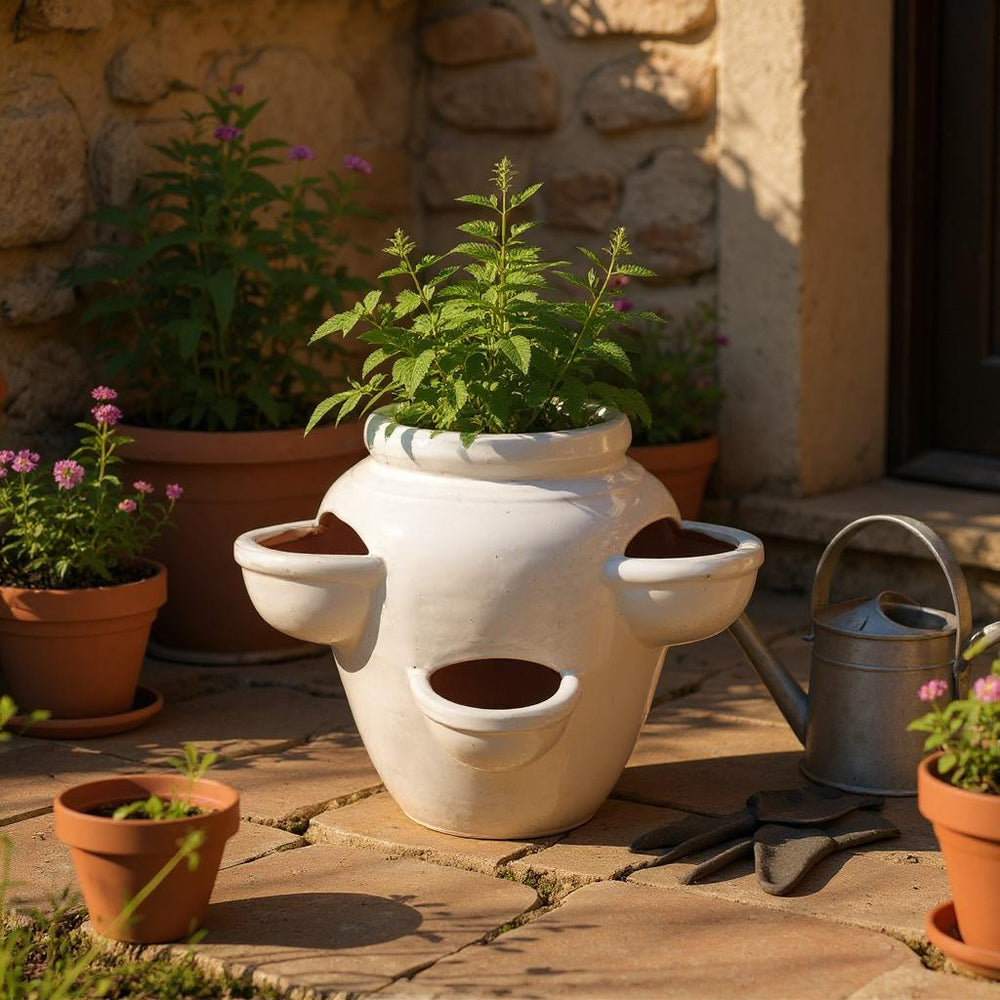 6 Hole Herb Pot