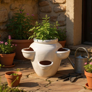 6 Hole Herb Pot
