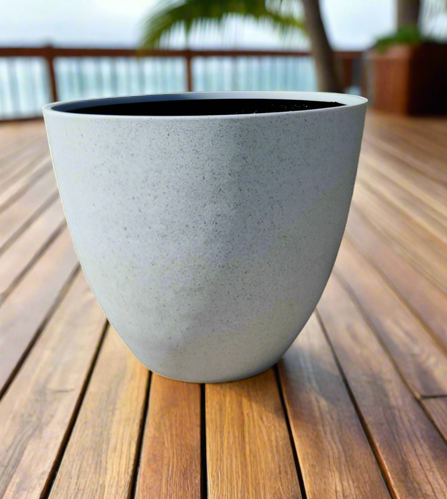 Egg Jumbo Fibreglass Pot Premium