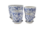 Marigold pot w/scr