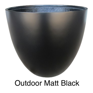 Egg Fibreglass Pot Premium