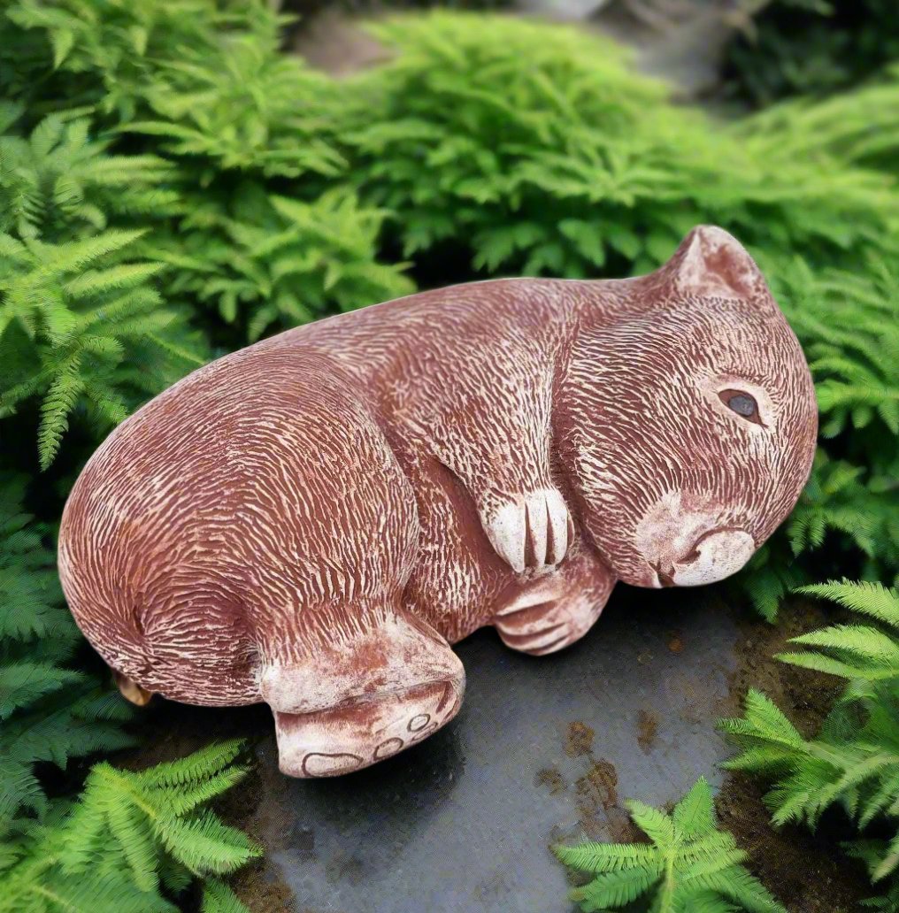 Laying Wombat – Linda's Place Bundall